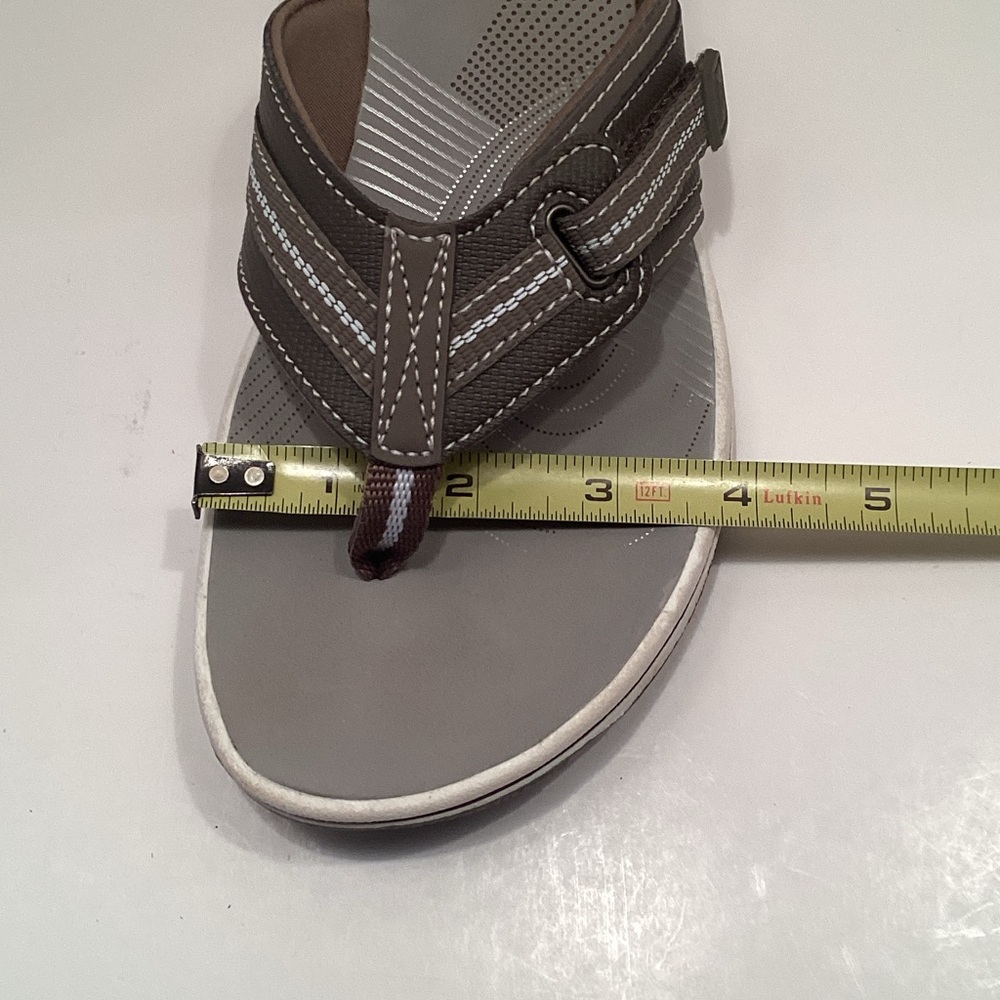Clarks Cloudsteppers size 7 Dark Brown Sandals. NEW. (A3) - Picture 8 of 10